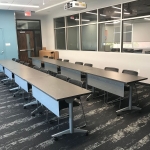 Picture of Inspiration Room with chairs and tables arranged in classroom style