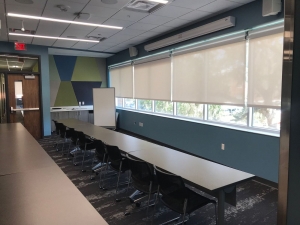 Picture of Inspiration Room with chairs and tables arranged in classroom style